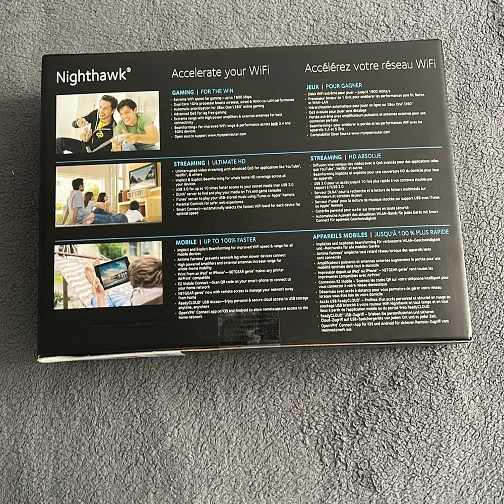 NETGEAR° Nighthawk Bundle- Modem and Smart Router - Picture 3 of 13